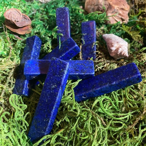 🔮1 Rectangle Cut Lapis Lazuli Crystal - Picture 2 of 4